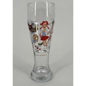Ritzenhoff Beer Glass Weizen Collection Designer Nils Kunath 2006 Germany 9 1/4"